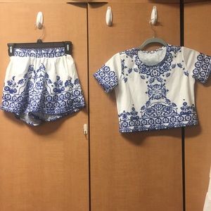Summer printed set